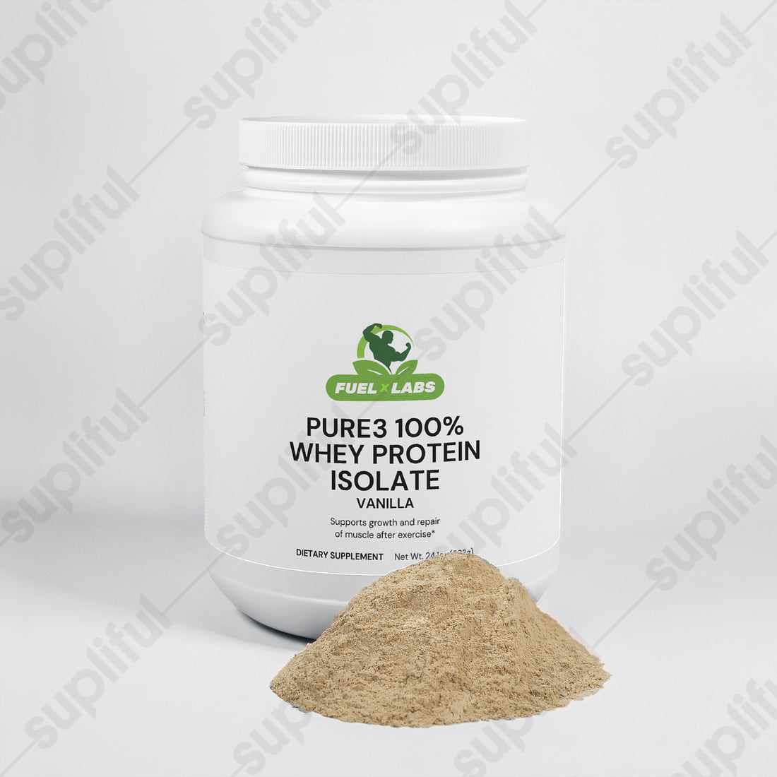 Pure3 100% Whey Protein Isolate (Vanilla)